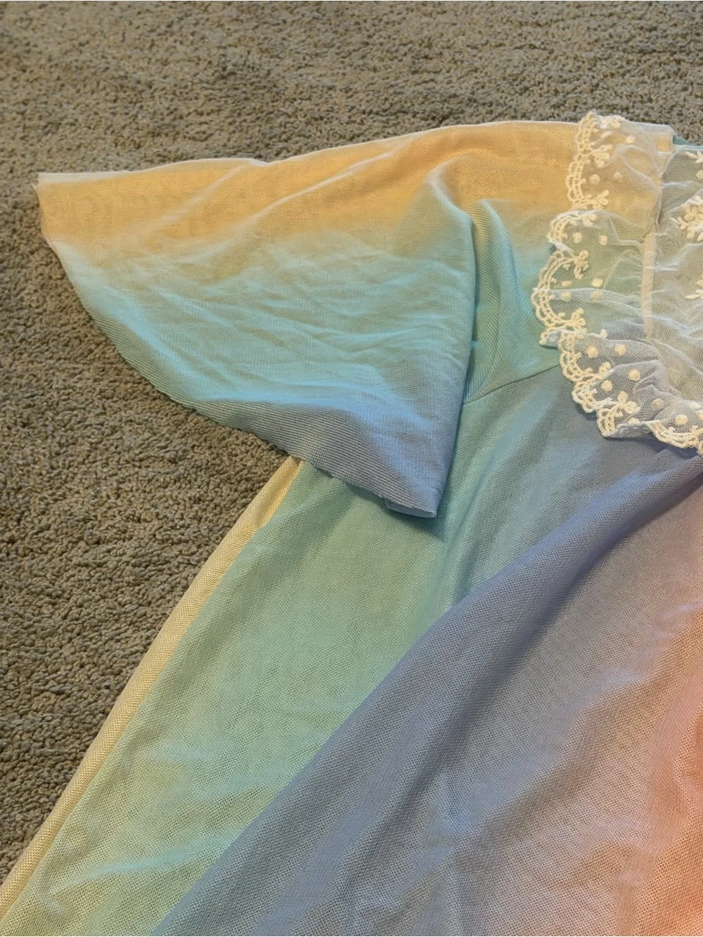 SHEIN sheer pastel